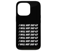 67 Write Lines Six Seven 7endy 6 7endy 67 Meme Funny 6 7 Custodia per iPhone 13 Pro