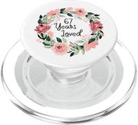 67 Years Loved Women Men 67 Years Old 67th Birthday PopSockets PopGrip per MagSafe