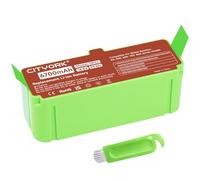 6700mAh Li-ion Batteria per iRobot Roomba 900/800/700/600/500 Serie, per iRobot Roomba 960 980 981 966 965, 896 895 890 880 891, 690 680 670 671 676 675 650 640 630 615 606, 780 761 776, 560 555 521