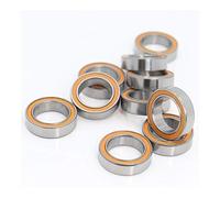 6700RS 6700-2RS Cuscinetto ABEC-3 Cuscinetti a sfera a sezione sottile con tenuta arancione A-1510DD 61700 RS 6700 2RS 10x15x4 mm