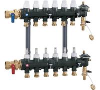 6716C1 Gruppo collettori in materiale composito premontato deriv. x 3 CALEFFI