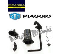 672106 ORIGINALE KIT SERRATURA SELLA SELLONE PIAGGIO 50 125 150 LIBERTY MOC ELLE