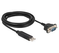 67321 Convertitore USB-RS232 D-Sub 9pin Maschio,USB A-Spina 1,8m DELOCK