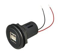 67321500 Alimentatore Auto USB-A Femmina x2 5A Sp.Corrente: 12-24VDC 5V/2x2,5...