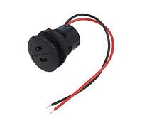 67371550 Alimentatore USB Femmina USB-C x2,USB C Power Delivery 3A Nero PRO CAR