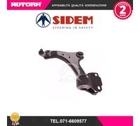 67374 Braccio oscillante, Sospensione ruota ant sx (MARCA-SIDEM)