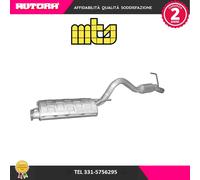 67510 Silenziatore posteriore adatto a Mitsubishi L200 (MARCA MTS)..