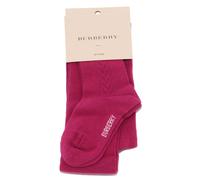 6775U calzamaglia bimba BURBERRY cotone fucsia calze tights kid