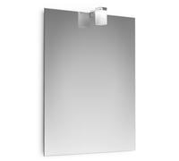 677890 Q.TA' 1 SPECCHIO A FILO 45X65 CM C/LAMPADA LED