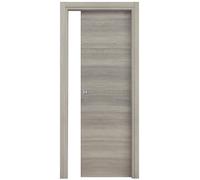 Porta microtec 210x70 scorrev. rovere grigio