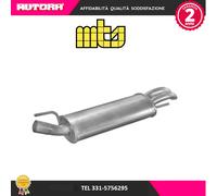 67960 Silenziatore posteriore adatto a Vw Golf III 2.0 (MARCA MTS)..