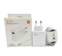 67W carica batterie USB con Cavo USB C 1M per Mi Turbo Charge Caricatore Rapido Charge Turbo per Xiaomi 14 Ultra 14T13T 13 12T 11T Pro 12,Redmi Note 13 12 11S 10Pro,Mi 11 Ultra 11i,POCO X6 M6 Pro