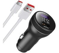 67W Caricabatterie Auto Rapido per Redmi Note 15 14 13 12 Pro POCO X8 Pro | Caricabatterie Turbo Accendisigari USB con Cavo USB C Ricarica Turbo per Xiaomi 17T 15T 14T Pro 17 Ultra POCO M8 F8 Pro C85