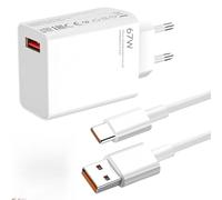 67W Caricabatterie per Xiaomi, Caricabatterie Rapido 67W con 6A Cavo USB C da 1m, Presa Adattatore di Alimentazione Rapida per Xiaomi Mi14 Mi13T Mi13 13 Pro Mi12 12 Pro Mi11 Mi10 Redmi Note 13 12 11