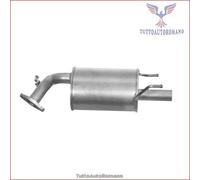 68.60.47 Silenziatore posteriore Imasaf per SUZUKI SWIFT