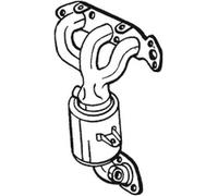 68 CV CATALIZZATORE PER SUZUKI Splash EX 1.0 KW 50 CV 68