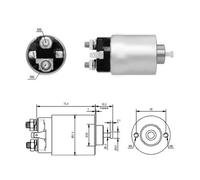 68 CV Elettromagnete Motore d'avviamento per MITSUBISHI L300/Delica II Bus LO3P/