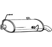 68 CV SILENZIATORE POSTERIORE PER PEUGEOT 206 2 VOL/Cod Sp 2A/C 1.4 HDi Eco 70 K
