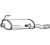 68 CV SILENZIATORE POSTERIORE PER PEUGEOT 206 2 VOL/Cod Sp 2A/C 1.4 HDi Eco 70 K