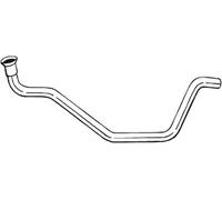 68 CV TUBO GAS SCARICO PER FORD Transit Furg T 2.5 D KW 50 CV 68