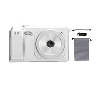 68 MP Digital Camera FHD 1080p da 2,7 pollici MANUALE SCHERMI TFT Focus 16x zoom digitale Videocamera digitale portatile ricaricabile (Argento)