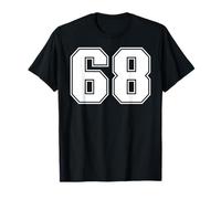 68 Numero Sessantotto Team Sport Grafica Varsity Matching Maglietta