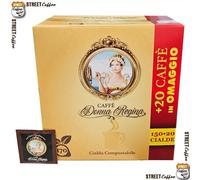 680 Non 600 Cialde Caffè Donna Regina Forte Napoletano Ese 44mm di Borbone carta