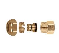 680285 DARCAL Raccordo meccanico per tubo multistrato 3/4” F - Ø 25x2,5 CALEFFI