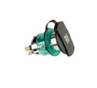68140860 Presa adattatore per accendisigari auto 20A verde PRO CAR