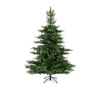 681451 Everlands Abete Verde Artificiale con Piede Altezza 180cm più Grande Ø