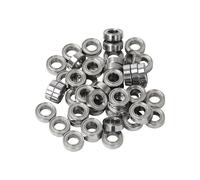 681ZZ 681XZZ L415ZZ 1,5 * 4 * 2(mm) 500 pezzi 681 cuscinetti Cuscinetti sigillati in metallo Mini acciaio cromato