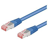 68274 Patch cord S/FTP 6 Line Cu LSZH blu 20 m senza alogeni 28AWG Goobay