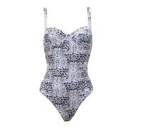 6836AI costume intero donna MATINEE BY CHIARA BIASI woman beachwear white/black