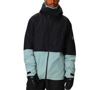 686 - Giacca impermeabile e traspirante isolata da sci/snow - M Hydra Thermagraph Jacket Dusty Marine Colourblock per Uomo in Pelle - Taglia L - Blu