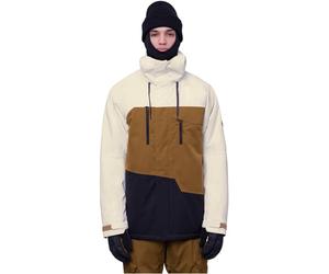 686 Mns Geo Insulated Jacket - Uomo - Beige / Marrone / Nero - Taglia XL- modello 2025