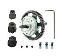 6878 ingranaggio differenziale in metallo frizione per gocce completa 50t 52t 53t 54T Compatibile con veicoli 4x4 4x4 in da 10 in come modelli 4x4 Stammede Rustle(54T)