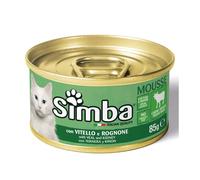 688867 Q.TA' 24 CIBO GATTO MONGE SIMBA 85 G VITELLO E ROGNONE