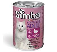 688880 Q.TA' 24 CIBO GATTO MONGE SIMBA 415 G BOCCONCINI FAR ANA