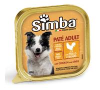 688887 Q.TA' 18 CIBO CANE MONGE SIMBA 300 G PATE VSC POLLO FEGAT