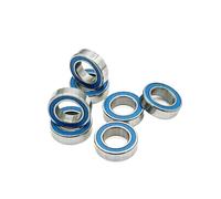 688RS Cuscinetto 10PCS 8x16x5mm ABEC-7 Hobby RC Auto Camion 688 RS 2RS Cuscinetti A Sfera Blu Sigillato