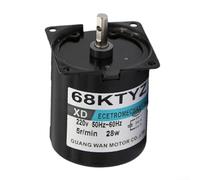 68KTYZ Motore sincrono AC 220V 2.5RPM CW / CCW Direzione controllabile 28W Miniatura bassa velocità (2,5 rpm)