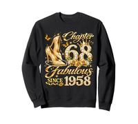 68th Birthday Queen Chapter 68 Fabulous Since 1958 Women Felpa