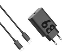 68W Caricatore Rapido Adattatore per Motorola Moto Edge 20/30/40/50/60 Neo Pro Fusion Ultra Lite per Moto G82 G83 G84 G85 G71 G72 G73 G62 G60 G60s G55 G35 con Turbo Power cavo da USB-C a USB-C da 1 M