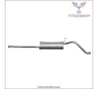69.71.57 Silenziatore posteriore Imasaf per TOYOTA HILUX VW TARO