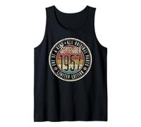 69° Compleanno Vintage Settembre 1957 Retro Edizione Limitata Canotta
