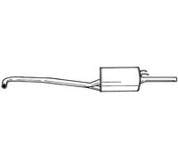 69 cv Silenziatore posteriore per Triumph Acclaim XD 1.3 1335 cc 51 KW 69 CV