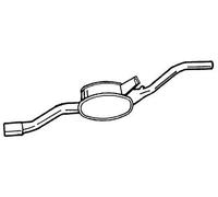 69 cv Silenziatore posteriore per Triumph Spitfire 1500 FM 1500 1493 cc 51 KW 69