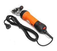 690W 220V 6 marce tosatrice elettrica per pecore e capre Clipper cesoie per fattoria taglierina per lana a forbice con scatola (arancione)