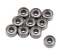 693ZZ Miniature Ball Bearings 3x8x4mm | 10pcs Double Shielded Low Noise | Small Bearings for 3D Printers/Quadcopters/RC Devices