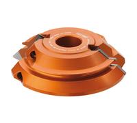 CMT 694.011.35 TESTA PER INCASTRI AD ANGOLO RETTO 45° HW D=140X29X35